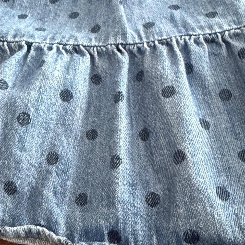Old Navy fit and flare polka dot cami dress